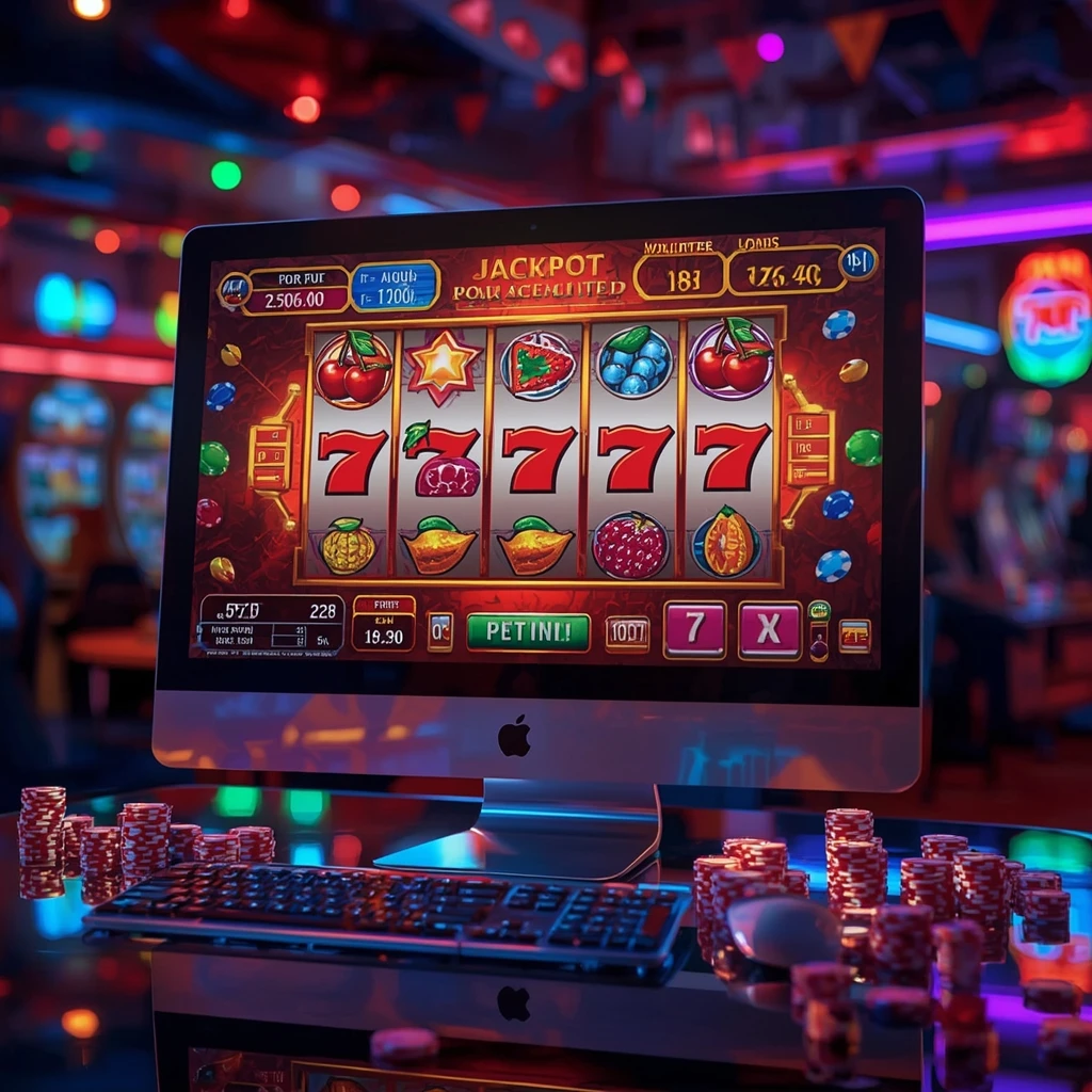 slots sur le moniteur CASINO INTENSE